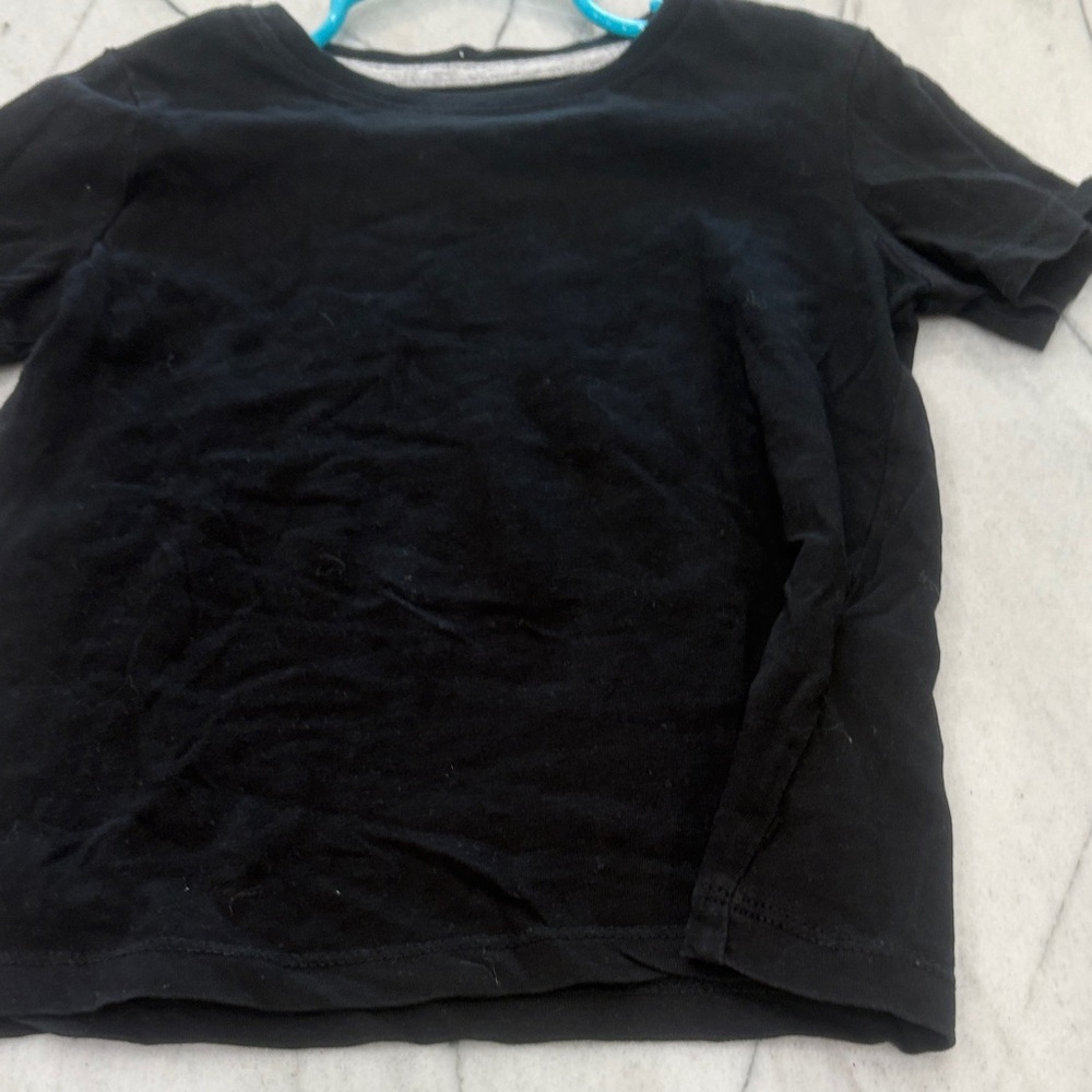 H&M Black Short Sleeve Kids Tee